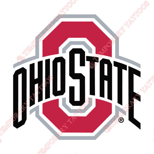 Ohio State Buckeyes Customize Temporary Tattoos Stickers NO.5755